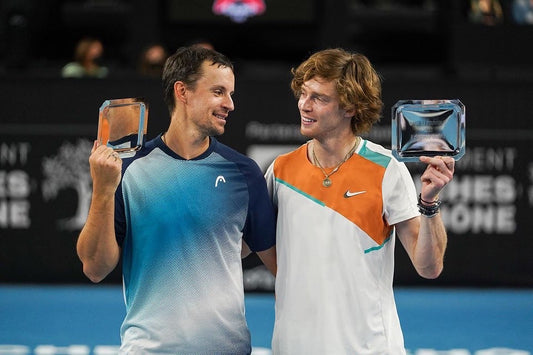 2022 ATP 250 Open 13 Provence - Denys Molchanov and Andrey Rublev doubles champions