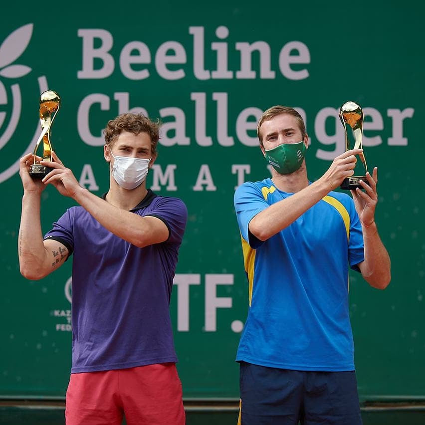 2021 Almaty, ATP Challenger - Manafov reach finals doubles