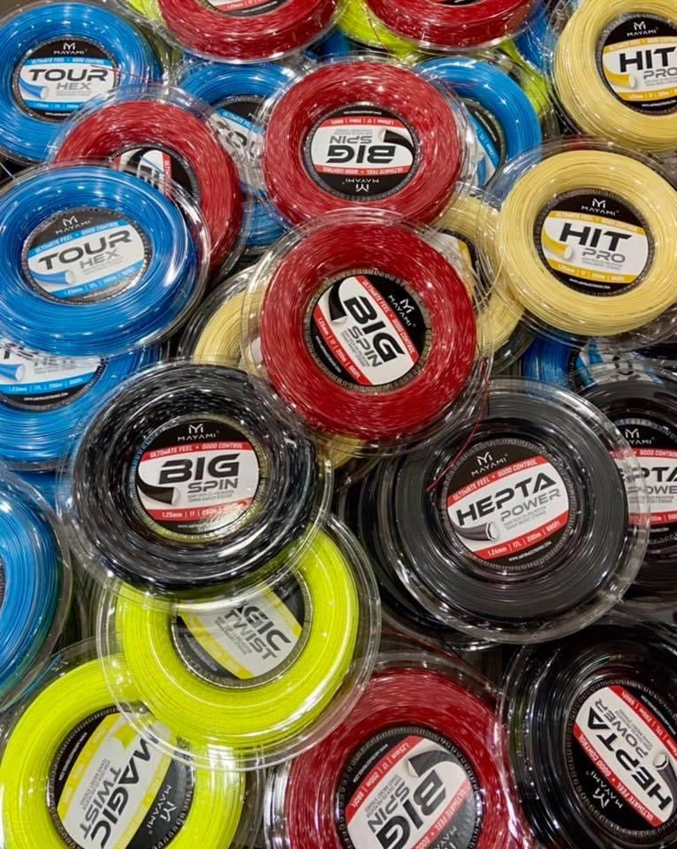 All Tennis Strings | Polyester, Multifilament & Hybrid Strings | Mayami ...